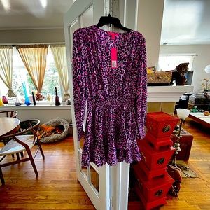 Lily Pulitzer Size 10 NWT Cristiana Stretch Dress Purple Berry